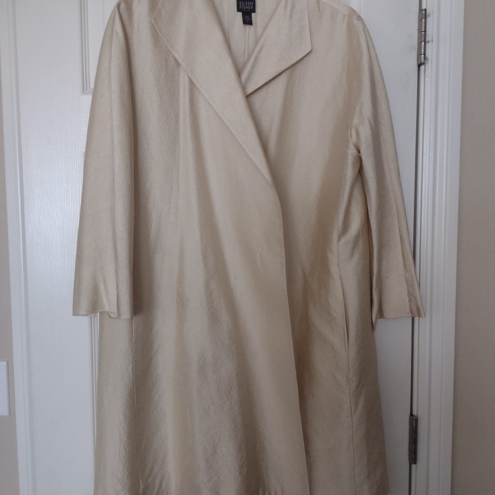 Eileen Fisher Silk Jacket PL